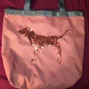 Pink Tote Bag